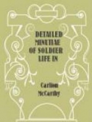 Detailed Minutiae of Soldier life in the Army of Northern Virginia, 1861-1865